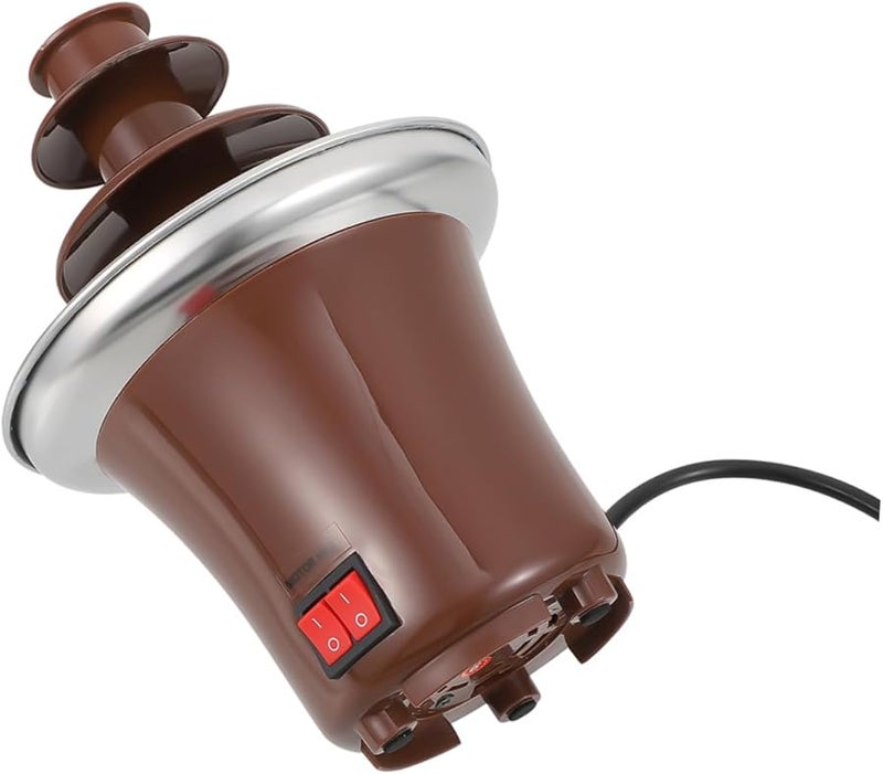 آلة نافورة الشوكولاتة كابيلوك 3 طوابق صانع فوندو لإذابة الجبن والشوكولاتة - Image 1